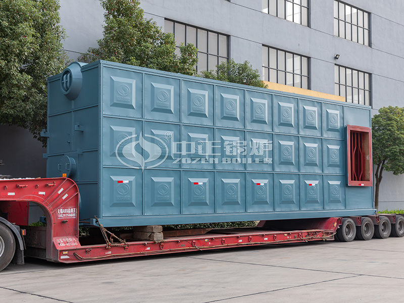 熱力能源46MW SZS系列燃?xì)鉄崴┡仩t項目